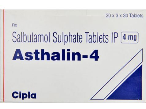 ASTHALIN-4MG-SALBUTAMOL