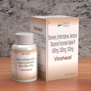 Viroheal | Tenofovir Dioproxil Fumarate 300mg + Emtricitabine 200mg + Efavirenz 600mg