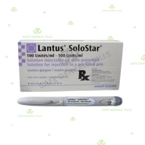 Lantus Solostar 100IU/ml Solution for Injection | Insulin Glargine 100IU/ml