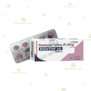 Rizatop 10mg Tablet
| Rizatriptan 10mg