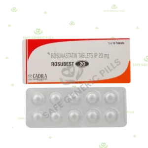 Rosubest 20 Tablet | Rosuvastatin 20mg