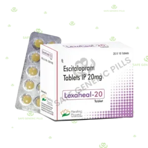 Lexaheal 20mg Tablet | Escitalopram Axilate 20mg