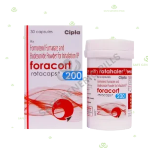 Foracort Inhaler 200 | Formoterol 6mcg + Budesonide 200mcg
