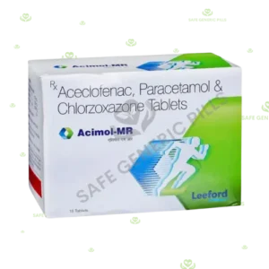 Acimol MR 100mg/325mg/250mg Tablet | Aceclofenac + Paracetamol + Chlorzoxazone