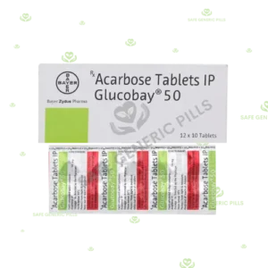 Glucobay 50 Tablet | Acarbose 50mg