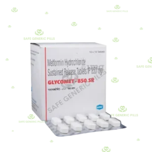 Glycomet 850 SR Tablet | Metformin 850mg