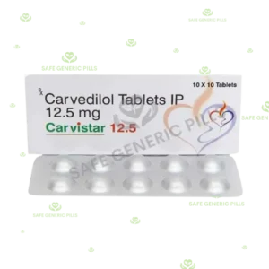 Carvistar 12.5 Tablet | Carvedilol 12.5mg
