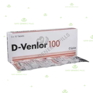 D-Venlor 100 Tablet ER | Desvenlafaxine 100mg