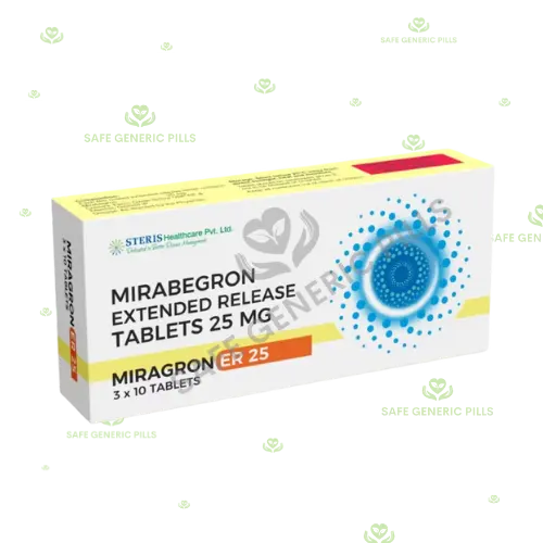 Mirago 25 Tablet ER | Mirabegron 25mg