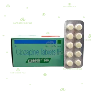 Sizopin 100mg Tablet | Clozapine 100mg