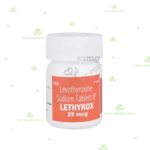 Lethyrox 25 Tablet | Thyroxine 25mcg