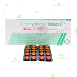 Gravol Tablet | Dimenhydrinate 50mg