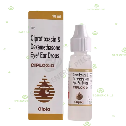 Ciplox D Eye Drop | Ciprofloxacin + Dexamethasone
