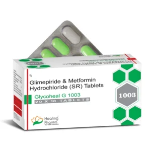 Glycoheal G 1003 | Glimepiride 3mg + Metformin 1000mg SR D/L