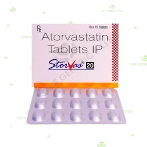 Storvas 20 Tablet | Atorvastatin 20mg