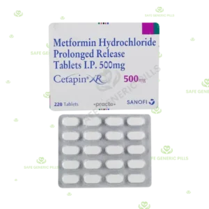Cetapin XR 500mg Tablet | Metformin 500mg
