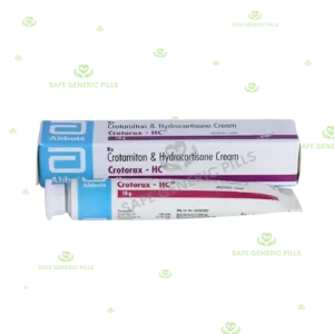 Crotorax HC Cream | Hydrocortisone + Crotamiton