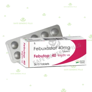 Febutop 40 Tablet
| Febuxostat 40mg
