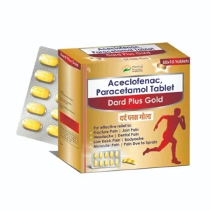 Dard Plus Gold | Aceclofenac 100mg + Paracetamol 325mg