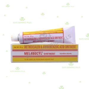 Melanosal Ointment 
| Methoxsalen + Aminobenzoic Acid