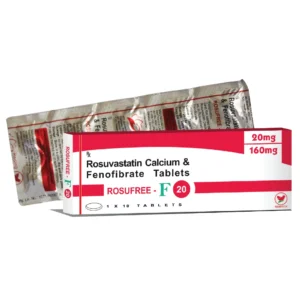 Rosufree F 20 | Rosuvastatin 20mg + Fenofibrate 160mg
