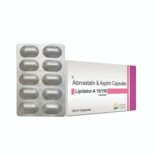 Lipidator-A 10/150 | Atorvastatin 10mg + Aspirin 150mg