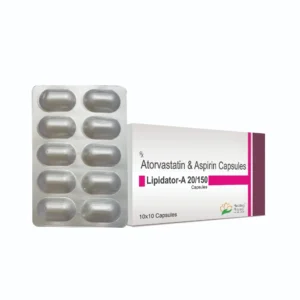 Lipidator-A 20/150 | Atorvastatin 20mg + Aspirin 150mg