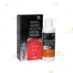 Morr F 5% Solution | Minoxidil 5% w/v + Finasteride 0.1% w/v
