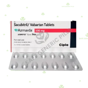 Azmarda 100mg Tablet | Sacubitril 49mg + Valsartan 51mg