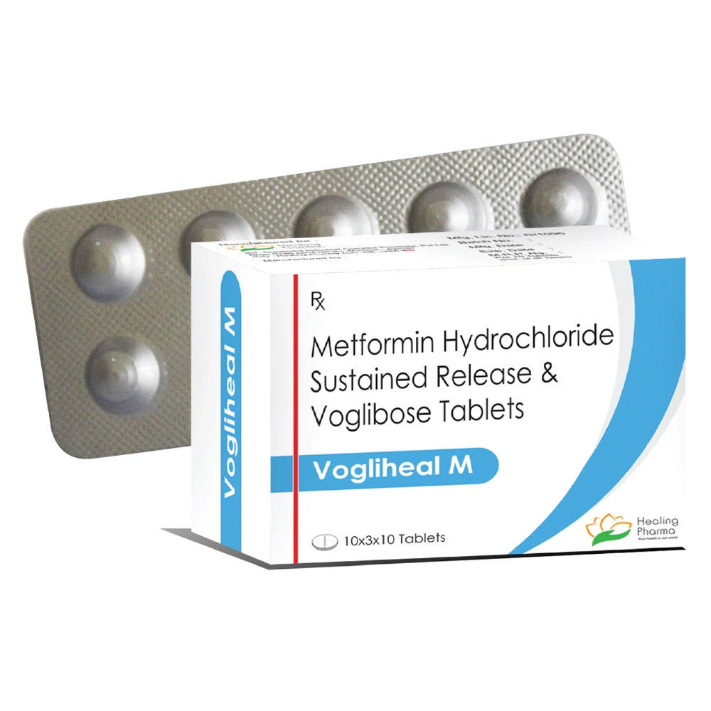 Vogliheal M | Voglibose 0.2mg + Metformin 500mg