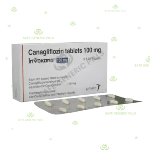 Invokana 100mg Tablet | Canagliflozin 100mg