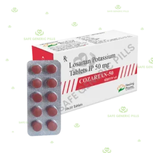 Cozartan 50mg Tablet | Losartan 50mg