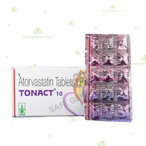 Tonact 10 Tablet | Atorvastatin 10mg