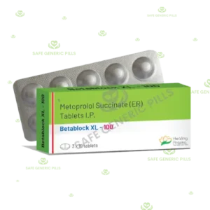 Betablock XL 100 Tablet | Metoprolol Succinate 95mg