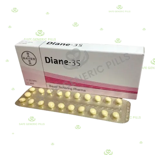 Diane 35 Tablet | Cyproterone 2mg + Ethinyl Estradiol