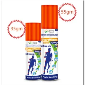 Dardflam Spray 55gm | Diclofenac + Linseed Oil + Methyl Salicylate + Menthol Topical Spary ?55 gm
